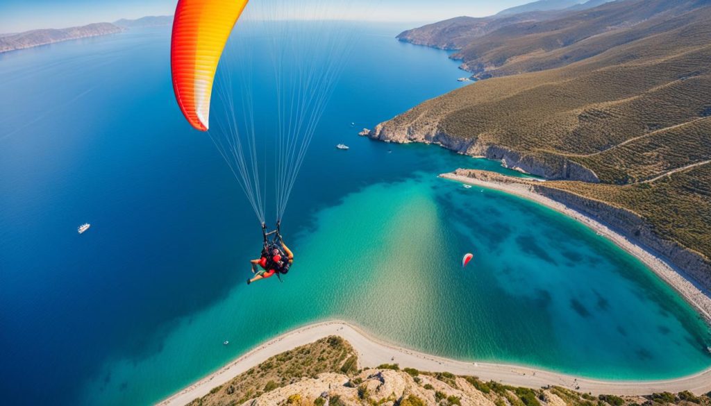 Fly Infinity tandem paragliding in Turkey