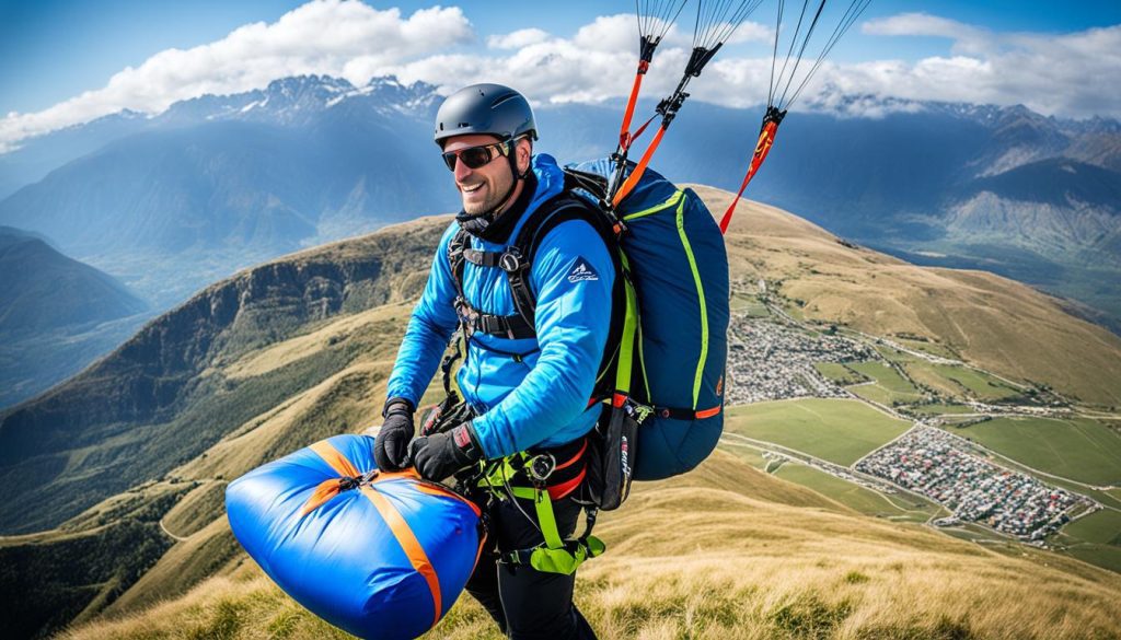 Safety protocols in paragliding