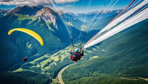 Parapente em tandem