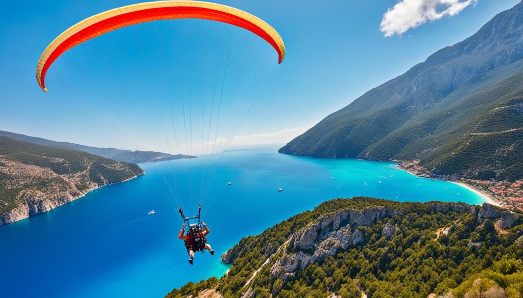 Gleitschirmfliegen Ölüdeniz