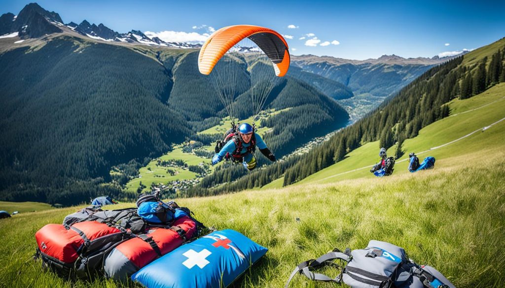 safety measures in paragliding